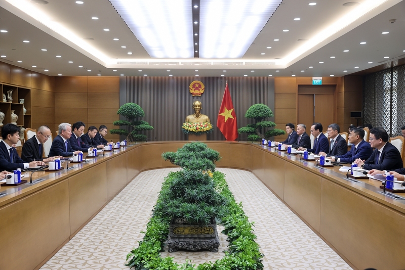 Hai bên đã trao đổi để tiếp tục thúc đẩy tiến độ một số dự án, chương trình hợp tác cụ thể - Ảnh: VGP/Nhật Bắc