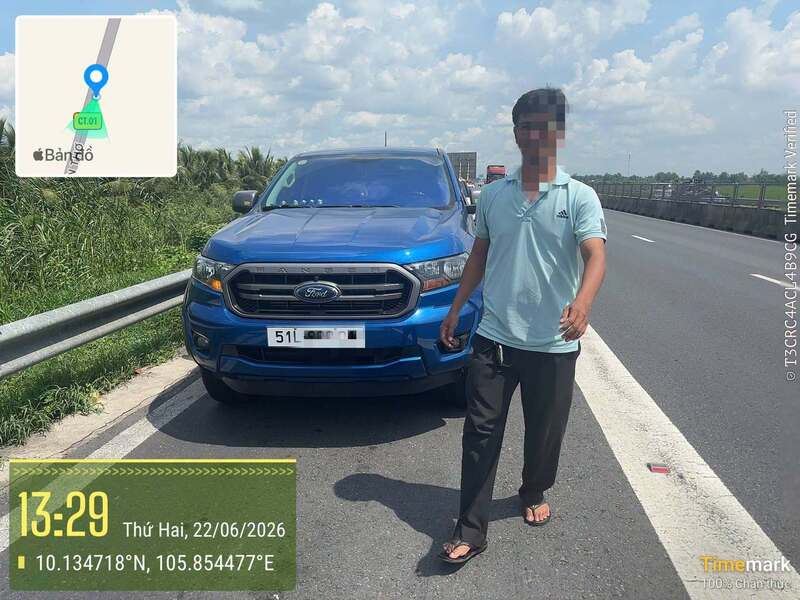Xử phạt 78 triệu đồng với 6 tài xế dừng đỗ xe trên cao tốc - 3
