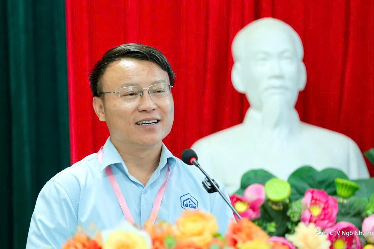 Ông Lê Anh, Giám đốc Công ty TNHH Thực phẩm và Thương mại dịch vụ Lê Gia