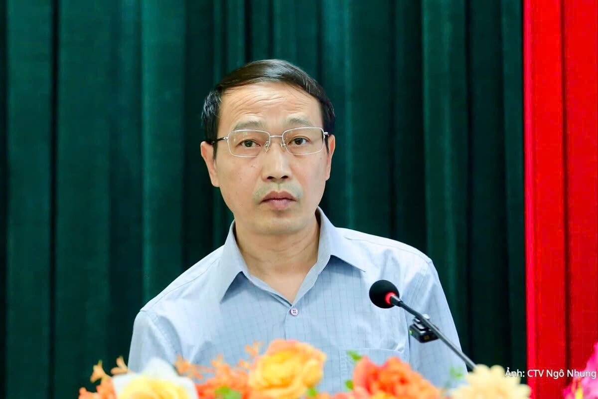 Ông Lê Tiến Dũng, Phó Giám đốc Sở Công Thương Thanh Hóa phát biểu tại chương trình.