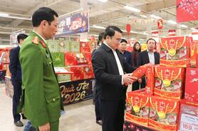Các phường trung tâm tỉnh Nghệ An tăng cường kiểm tra hàng hóa Tết