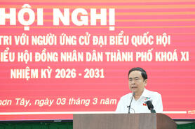 Chủ tịch Quốc hội Trần Thanh Mẫn: Ưu tiên gỡ nút thắt thể chế cho TP. Hồ Chí Minh