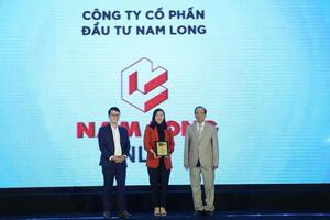 Nam Long tiếp tục là 1 trong 50 công ty kinh doanh hiệu quả nhất Việt Nam 2021
