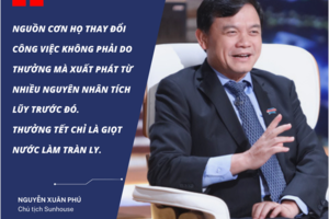 Nhân sự đợi thưởng Tết rồi nhảy việc, Shark Phú bảo: Thưởng Tết chỉ là ngọn nước tràn ly!