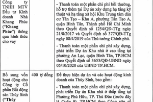 Nhà Khang Điền muốn huy động 2,000 tỷ đồng trái phiếu