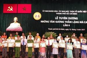 TP Hồ Chí Minh: Xét chọn, giới thiệu "Những tấm gương thầm lặng mà cao cả" lần thứ 5
