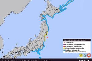 NÓNG: Động đất 7,3 độ, Nhật cảnh báo sóng thần, Thủ tướng Kishida hối thúc dân "ưu tiên tính mạng"