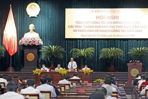 Chủ tịch Quốc hội chủ trì Hội nghị tổng kết công tác HĐND khu vực phía Nam