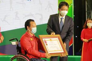Tôn vinh các vận động viên, huấn luyện viên tiêu biểu toàn quốc