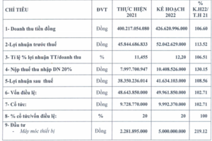 Một doanh nghiệp sắp trả cổ tức bằng tiền gấp 60 lần thị giá