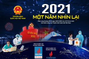 Phát sóng chương trình “2021 một năm nhìn lại”  trên Truyền hình Quốc hội Việt Nam
