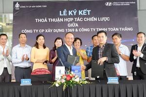 C69 ký kết thỏa thuận hợp tác chiến lược với Hyundai Hải Dương