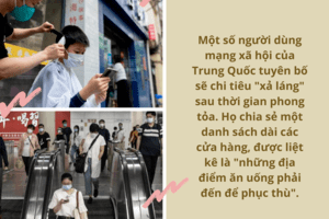 Thượng Hải hậu phong tỏa: Người dân "vung tiền" thỏa thích, đổ xô mua hàng xa xỉ và uống 4 ly trà sữa để "phục thù"