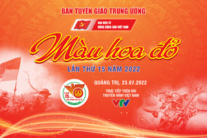 Chương trình: Màu hoa đỏ lần thứ XV năm 2022