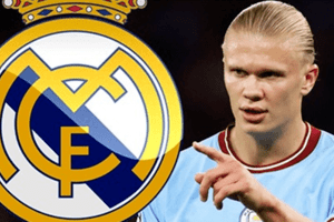 Haaland có điều khoản gia nhập Real vào hè 2024