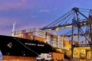 Tàu biển chở container lớn nhất thế giới mở tuyến tới Quảng Ninh