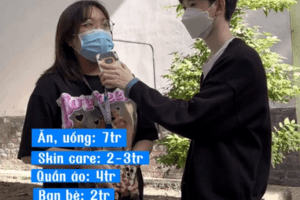 Sinh viên ĐH Quốc tế gây "choáng" với khoản chi tiêu cá nhân mỗi tháng toàn hơn chục triệu