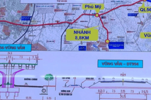 Bà Rịa - Vũng Tàu muốn ‘rót’ hơn 9.000 tỷ đồng làm 13km cao tốc