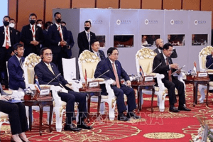 Thủ tướng Phạm Minh Chính và lãnh đạo các nước ASEAN đối thoại với Đại hội đồng Liên nghị viện ASEAN