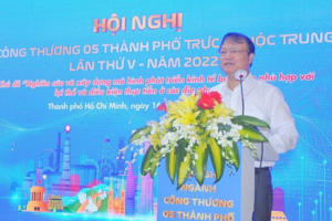 Thứ trưởng Đỗ Thắng Hải dự Hội nghị ngành Công Thương 5 thành phố trực thuộc Trung ương