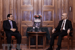 Thủ tướng Phạm Minh Chính gặp Tổng Thư ký Tòa Trọng tài thường trực