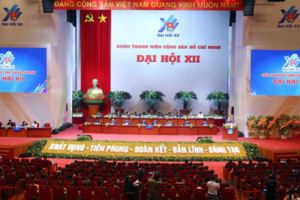Bế mạc Đại hội Đoàn toàn quốc lần thứ XII: Khát vọng-Tiên phong-Đoàn kết-Bản lĩnh-Sáng tạo
