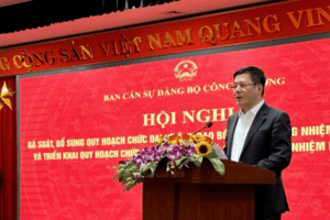 Rà soát, bổ sung và triển khai quy hoạch chức danh lãnh đạo Bộ Công Thương