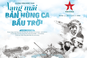 Chương trình nghệ thuật “Vang mãi bản hùng ca bầu trời”