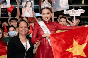 Hoa hậu Ngọc Châu chính thức lên đường chinh chiến Miss Universe