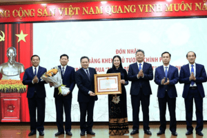 Sở Lao động, Thương binh và Xã hội Hà Nội đón nhận Bằng khen của Thủ tướng Chính phủ