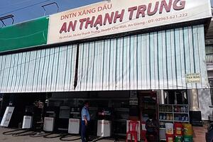 Niêm yết giá không đúng quy định, một doanh nghiệp xăng dầu ở An Giang bị phạt
