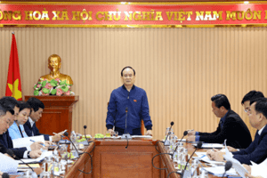 Chủ tịch HĐND Thành phố Nguyễn Ngọc Tuấn khảo sát tiến độ triển khai Dự án đầu tư xây dựng đường Vành đai 4 tại huyện Đan Phượng