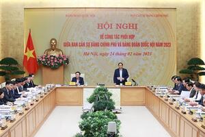 Ban cán sự Đảng Chính phủ và Đảng đoàn Quốc hội phối hợp hiệu quả