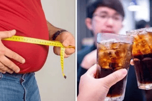 Tiêu thụ đồ uống phổ biến hàng ngày làm tăng 76% nguy cơ mỡ nội tạng