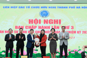 Đồng chí Nguyễn Ngọc Kỳ được bầu làm Chủ tịch Liên hiệp các tổ chức hữu nghị thành phố Hà Nội