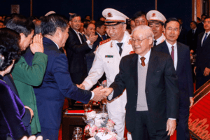Tổng Bí thư và Chủ tịch nước dự Kỷ niệm 75 năm CAND học tập, thực hiện Sáu điều Bác Hồ dạy