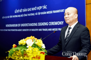 Lễ ký kết Bản ghi nhớ giữa Cục Xúc tiến thương mại và Tập đoàn Messe Frankfurt