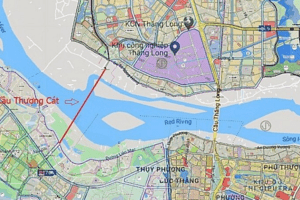 Hà Nội: Đầu tư gần 8.300 tỷ đồng xây cầu Thượng Cát bắc qua sông Hồng