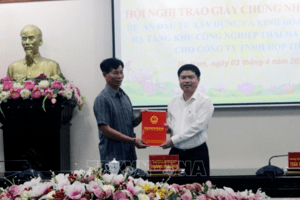 Hà Nam: Mở rộng khu công nghiệp Thái Hà thêm 100 ha