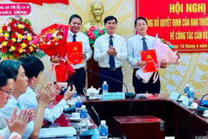 Tỉnh ủy Bình Thuận điều động, bổ nhiệm cán bộ chủ chốt