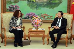 Phó Thủ tướng Trần Hồng Hà tiếp Giám đốc Quốc gia Ngân hàng Thế giới tại Việt Nam