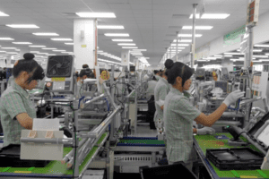 4 tháng, sản xuất công nghiệp của Thái Nguyên tăng 4,54%