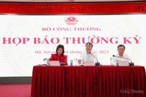 Bộ Công Thương tổ chức họp báo thường kỳ năm 2023