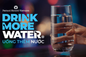Pernod Ricard Việt Nam triển khai chiến dịch "Drink More Water"
