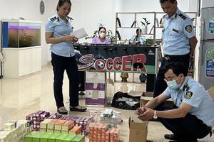 Hà Nội: Phát hiện cơ sở kinh doanh sản phẩm làm đẹp có dấu hiệu hàng giả