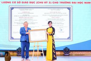 Trường Đại học Nam Cần Thơ đạt chứng nhận kiểm định chất lượng giáo dục
