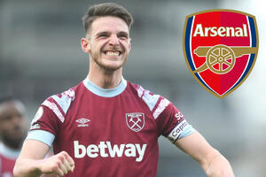 Arsenal nâng giá hỏi mua Declan Rice lên 105 triệu bảng