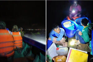 Kiên Giang: Kịp thời cứu sống 5 ngư dân gặp nạn trên biển