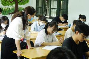 Trung bình 3,4 điểm/ môn đỗ lớp 10 nhiều trường công ở Hà Nội