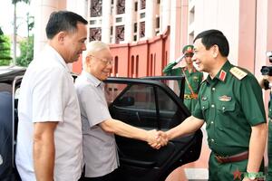 Tổng Bí thư Nguyễn Phú Trọng, Bí thư Quân ủy Trung ương chủ trì Hội nghị Quân ủy Trung ương